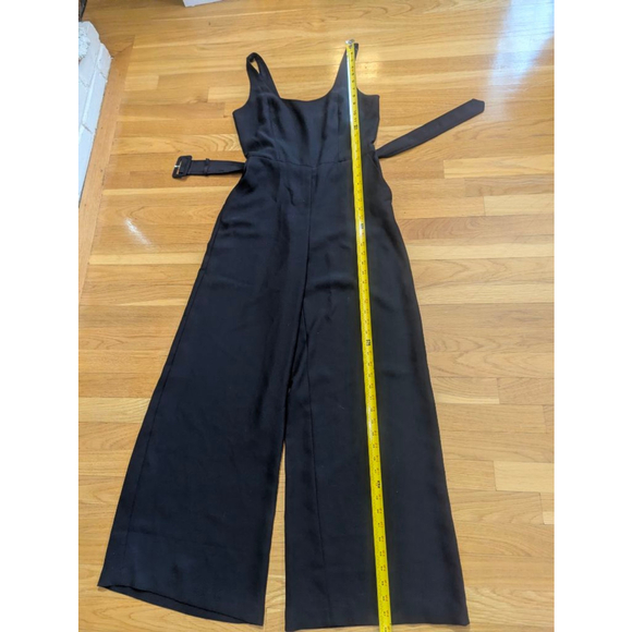 Banana Republic NWT Black Wide Leg Jumpsuit Size 6 - Picture 12 of 14